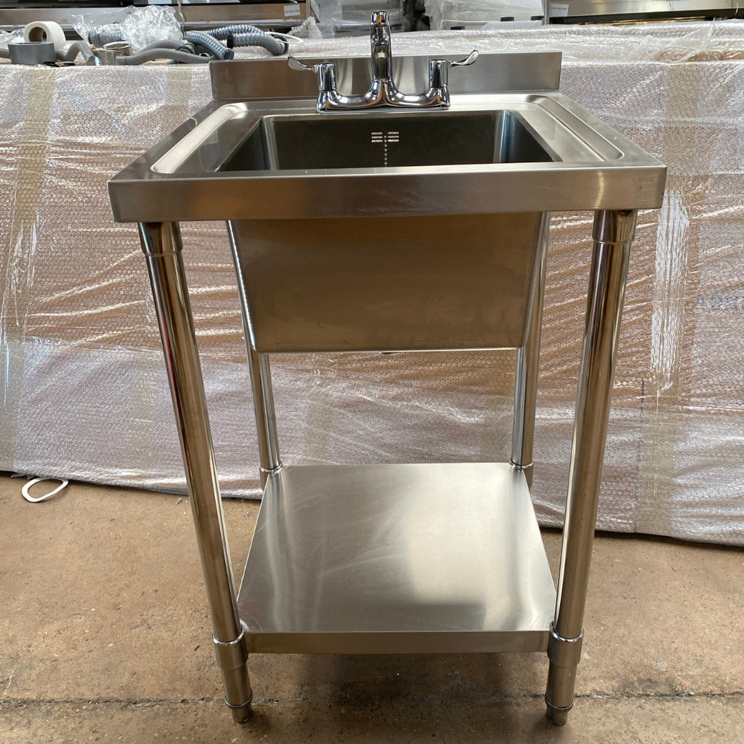 600mm single Bowl Commercial Sink – Reduced Catering