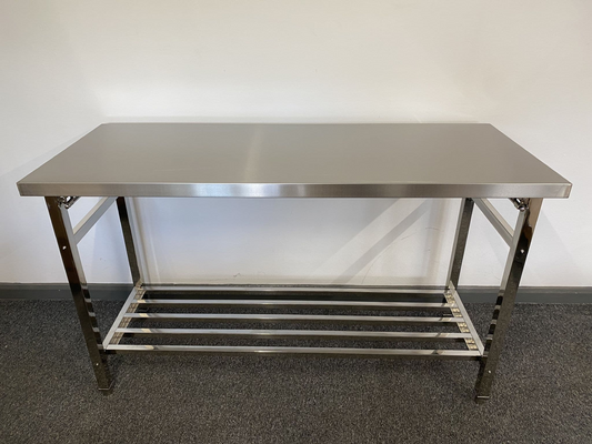 Stainless Steel Folding Table 1500x600x900mm