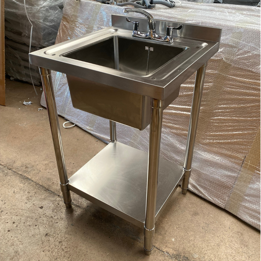 600mm single Bowl Commercial Sink