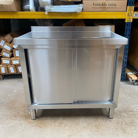 1000x600mm Stainless Steel Floor Cupboard