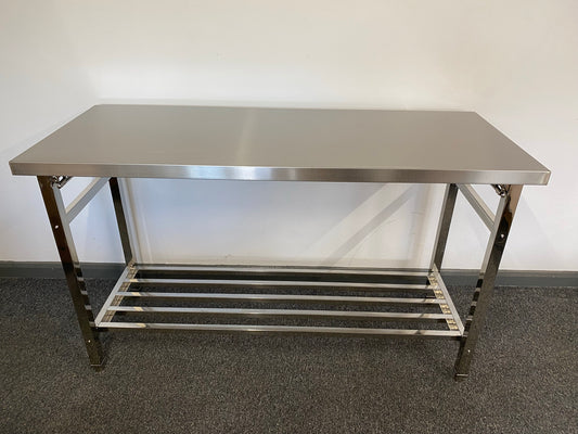 Stainless Steel Folding Table 1200x600x900mm