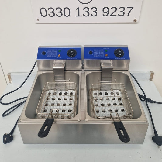 Double Tank Electric Fryer