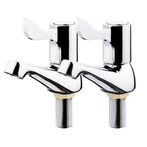 Basin Lever Taps (Hot & Cold Tap Set)