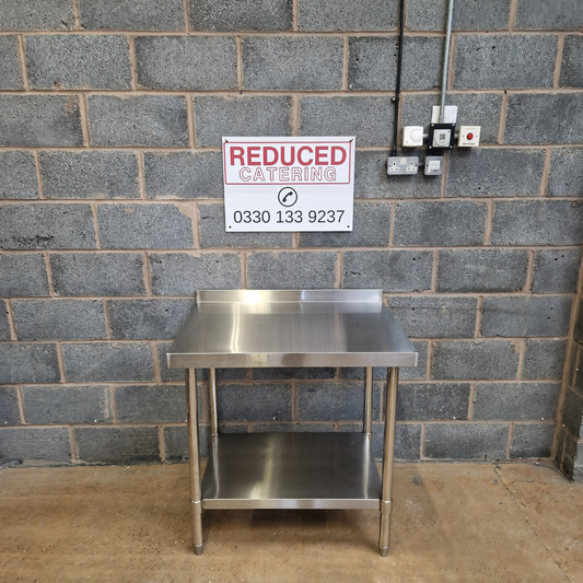 Stainless Steel Wall Prep Table - 900x600x900mm (WxDxH)