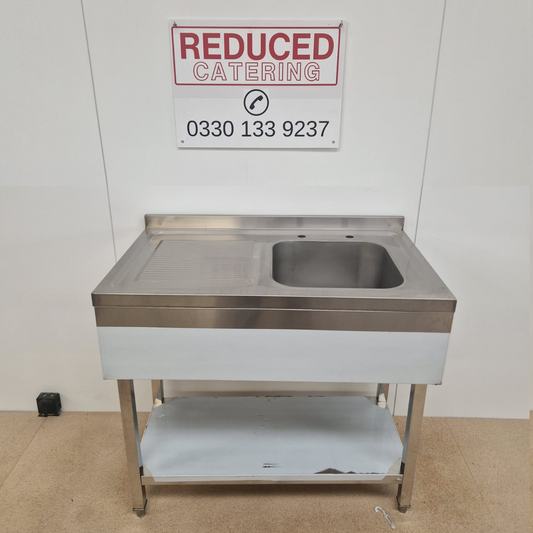 Single Bowl Sink (Right Hand Bowl)- 1000x600x900mm